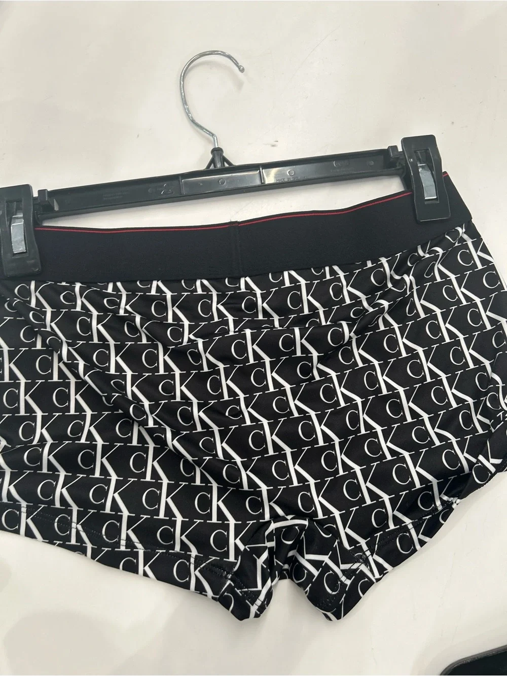Calvin Klein Microfiber low rise  Trunk - graphic monogram stretch